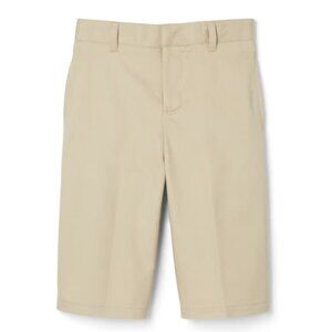 French Toast SH9200 Boys Flat Front Shorts - Khaki